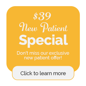 chiropractor near me Le Claire IA special offer